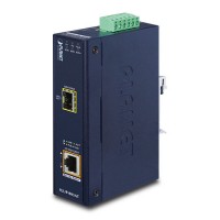 PLANET IGUP-805AT Industrial 1-Port 100/1000X SFP to 1-Port 10/100/1000T 802.3bt PoE++ Media Converter